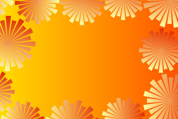 Abstract pastel orange background with empty space for text or marketing message	