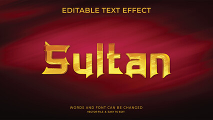 Sultan Editable text effects