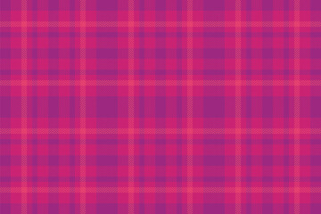 Fabric tartan pattern of seamless background textile with a check plaid vector texture.
