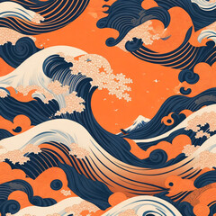 Naklejka premium ukiyo-e art, Japanese woodblock prints, Edo period art, traditional Japanese art, ukiyo-e prints, Japanese culture, Japanese aesthetics, floating world art, Japanese woodblock printing, Japanese art h