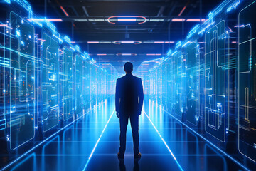 person with a world technology background