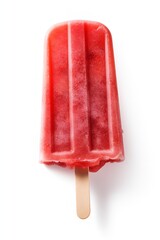 red strawberry watermelon ice cream isolated on white background png