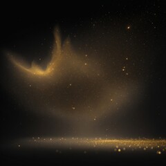 Obraz premium Golden Dust Delight Background