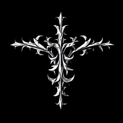 Obraz premium Elegant vines. Perfect for fantasy, high fantasy, book covers, cards, invitations, games and more.
