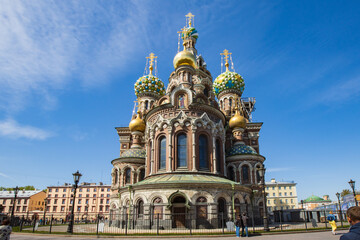 View of the Church of the Savior on Spilled Blood