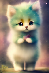 cute friends Generative AI