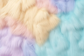 Fluffy and cotton like abstract textured background with soft pastel colors. 