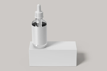 Dropper Bottle Blank Mockup