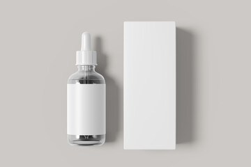 Dropper Bottle Blank Mockup
