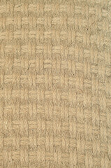 texture of a woven carpet walkway