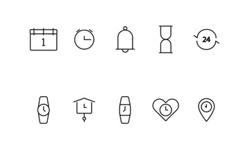 Sleek Monoline Icon Style