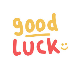 Good Luck Typography