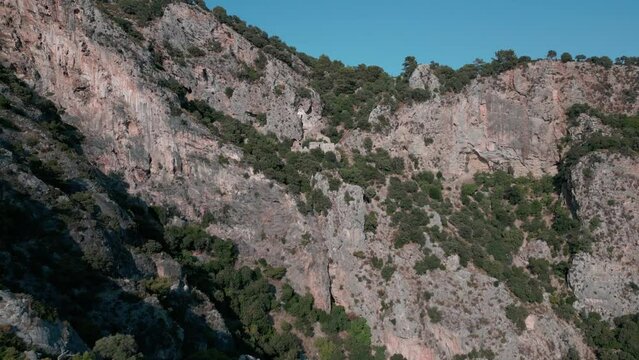 Afkule Ancient Monastery Aerial View 
