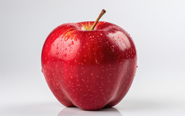 Red apple AI Generative