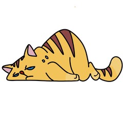 cat cartoon illustration