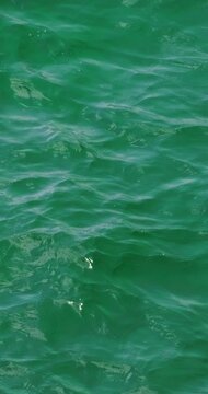 Ocean Water Surface Texture Vertical Video