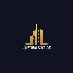 luxury real estate logo