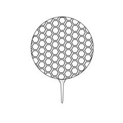 Golf Line Art, Golf  Vector, Golf  illustration, Sports Vector, Sports Line Art, Line Art