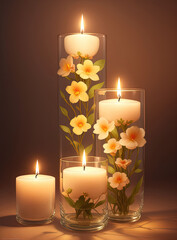 Spaceship among the stars. Ai generated