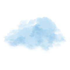 Cloud Watercolor Style
