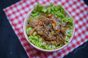  Slice beef mercon 