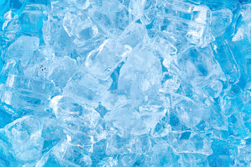 Ice cubes background. Ice cubes texture. 