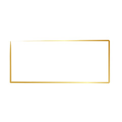 Gold frame border, golden frame, golden border, wedding ornament 