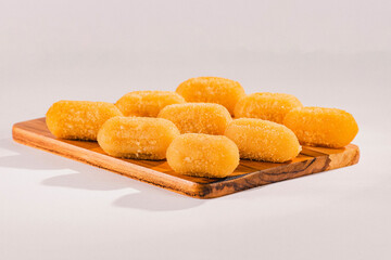 dried apricots on a plate
