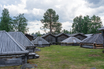 Obraz premium Lappstaden in Arvidsjaur, Sweden