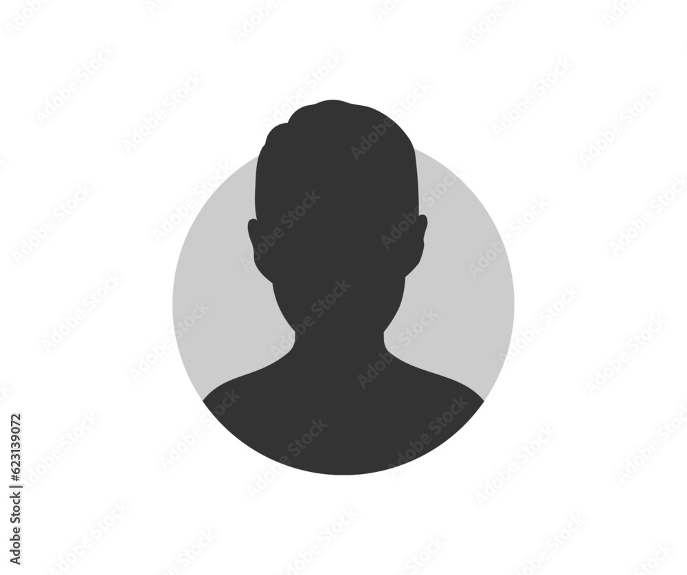 Poster default avatar profile picture. user profile icon. business people. user member, people icon in flat