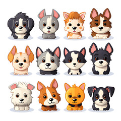 Obraz premium set of animals, PET ICON