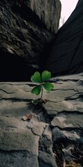 Cinematic Clover for Good Luck