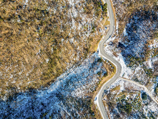 Winter Mountain Road
