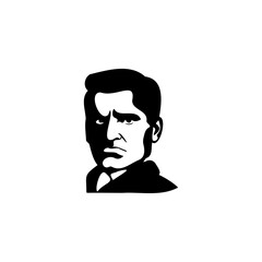 Loser Logo, Vintage Loser Face, Loser Head Vector