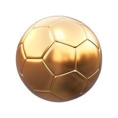 golden soccer ball