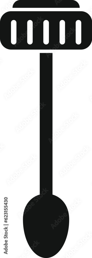 Aufkleber plastic test swab icon simple vector. lab sample. data laboratory