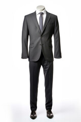 business suit isolated on white