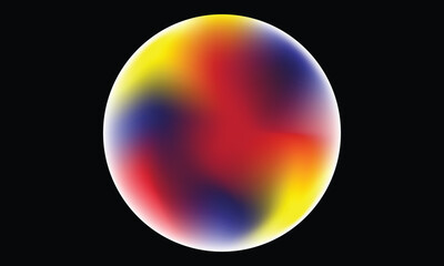 Gradient Colorful Vector Illustration Design