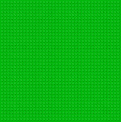 Green plastic building plate. Perfect vector background of glossy plastic closeup.Vector