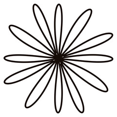 flower line art Illustrations.