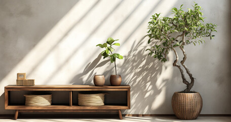 Tropical Oasis in a Basket: Book Nook Decor Inspiration for Home Design