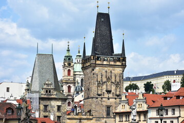 panorama of Prague,capital city of Czech republic