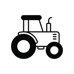Tractor icon, Vector Stock illustration.
