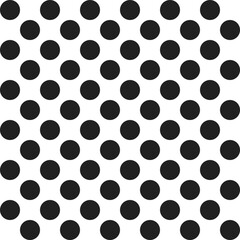 Black dot pattern background. Dot pattern background. Polkadot. Dot background. Seamless pattern. for backdrop, decoration, Gift wrapping