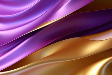 Colorful satin drapery background