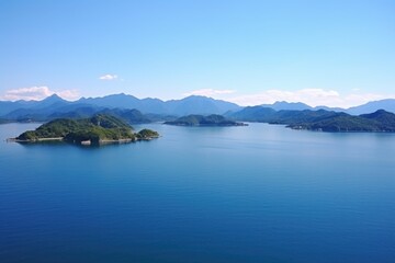 Tranquil Reflections: Japanese Landscape Serenity Generative AI