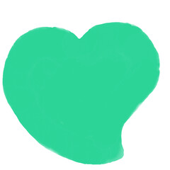 green heart