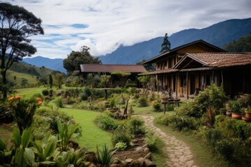 Tranquil Retreat: LATAM Farm Finca in Colombia for Couples and Families Generative AI