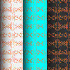 Abstract floral mandala pattern background
