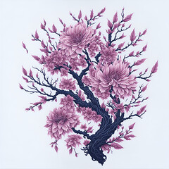 Blooming Reverie: Baroque Sakura Splendor!